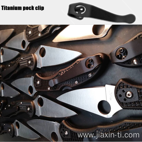 Titanium Knife Pocket Clip High Strength EDC tool